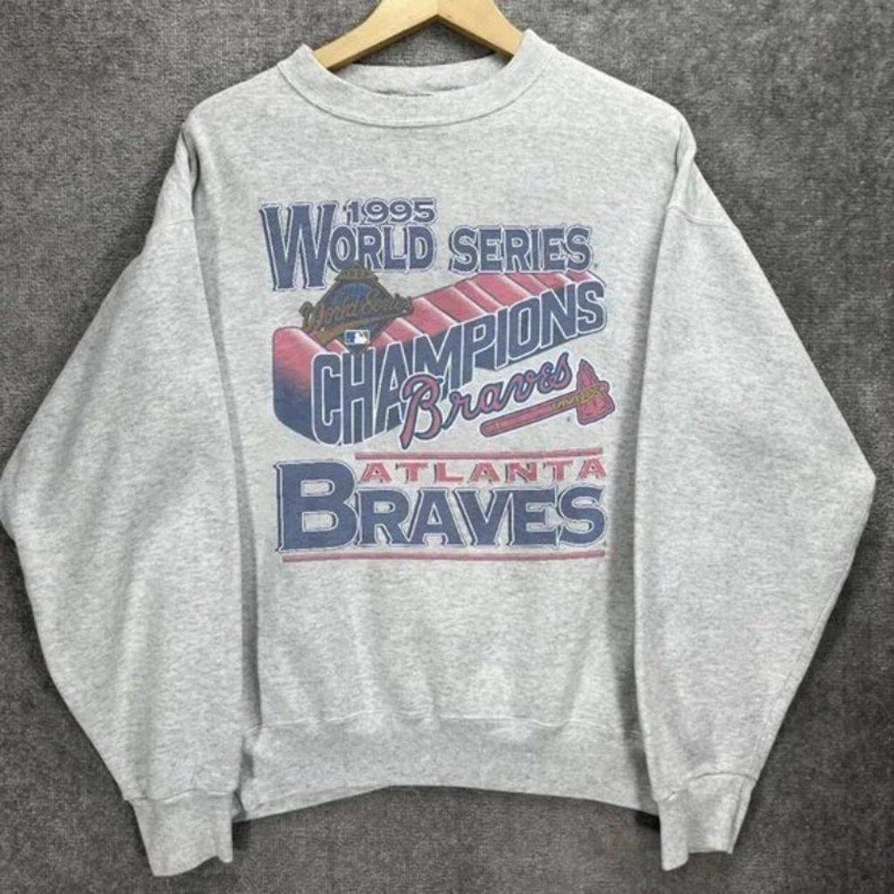 Atlanta 1995 World Series Champions Sweatshirt, Atlanta Baseball Shirt
